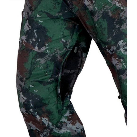 NWT Obermeyer Perseus Camouflage HydroBlock® Sport Ripstop-Weave Snow Ski Bib - Picture 5 of 8